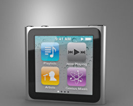 Apple iPod nano 3D model