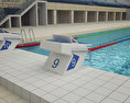 스포츠 수영장 3D 모델 