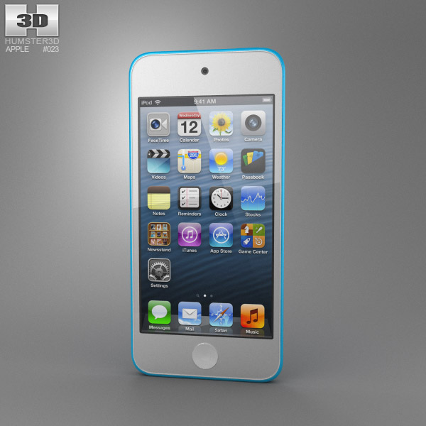 Apple iPod Touch 5th generation Modello 3D