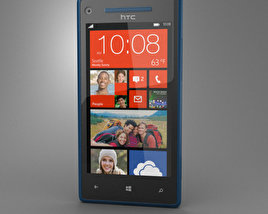 HTC 8X California Blue 3D модель