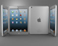 Apple iPad Mini 白い 3Dモデル