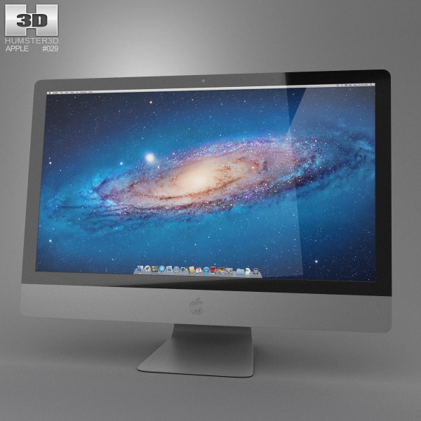 Apple iMac 27 2013 3D model