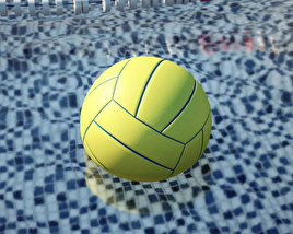 Water Polo Ball 3D model