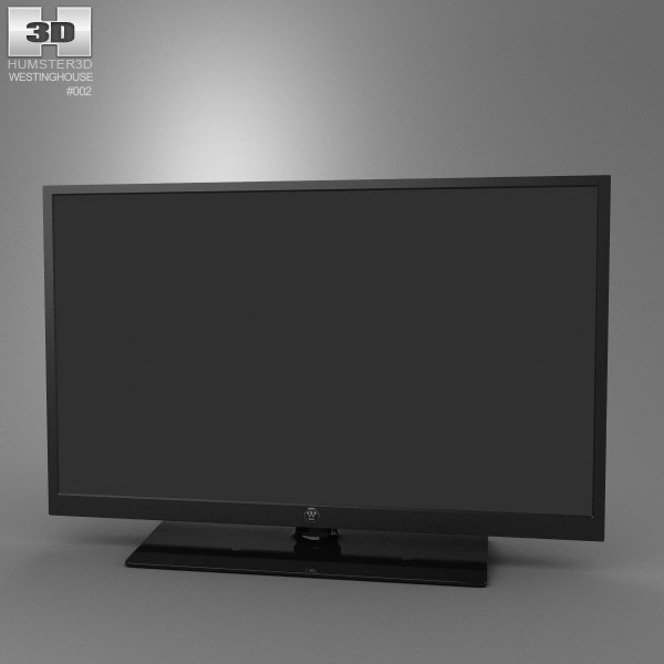 TV Westinghouse UW40T2BW 3D-Modell