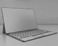 Microsoft Surface Pro with Type Cover 3D-Modell