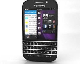 BlackBerry Q10 3D model