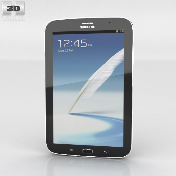 Samsung Galaxy Note 8.0 3Dモデル