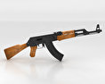 AK-47 with bayonet 3d model