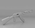 AK-47 with bayonet 3d model