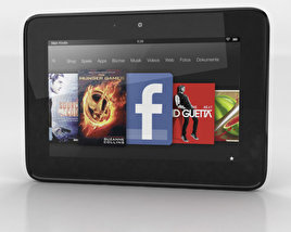 Amazon Kindle Fire HD 7 inches 3D model