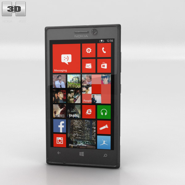 Nokia Lumia 925 3d model