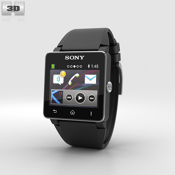 Sony Smartwatch 2 3D model