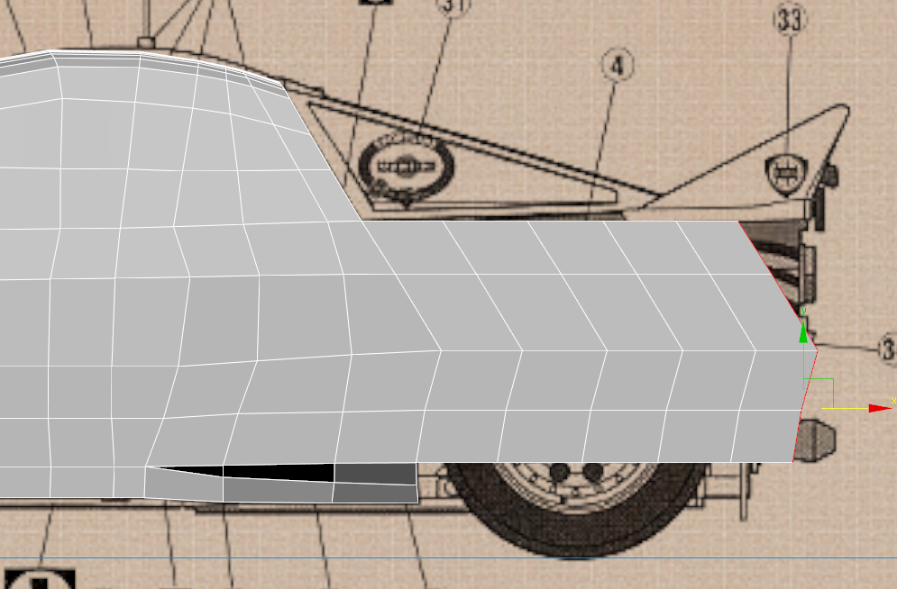 Lancia Rally Car 3d modeling tutorial 48