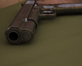 Colt M1911 Modello 3D