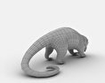 Silky Anteater Low Poly Modello 3D