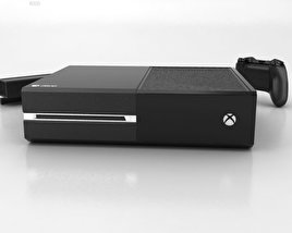 Microsoft X-Box One 720 with Kinect Modello 3D
