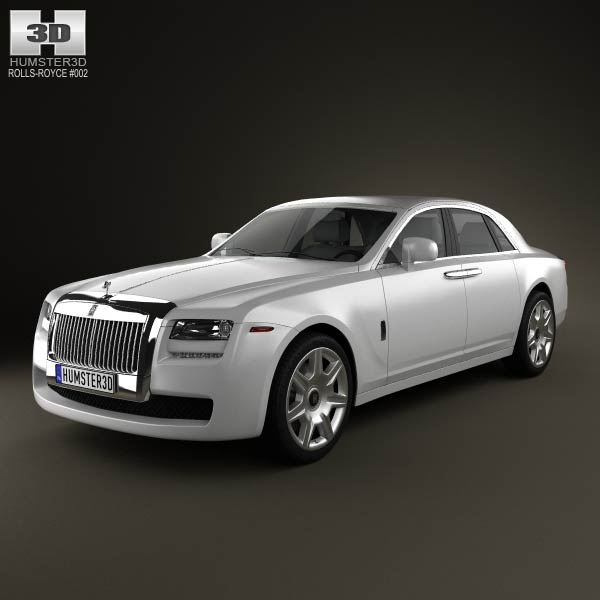 Rolls-Royce Ghost 3d model