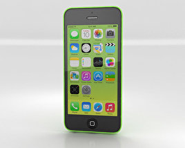 Apple iPhone 5C Green Modelo 3d