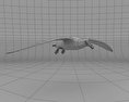 Southern Giant Petrel Low Poly 3d model