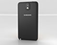 Samsung Galaxy Note 3 Noir Modèle 3d
