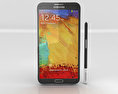 Samsung Galaxy Note 3 Schwarz 3D-Modell