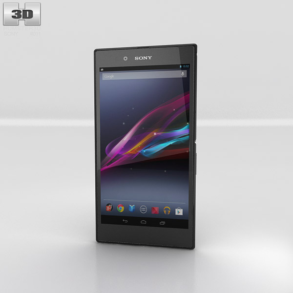 Sony Xperia Z Ultra Black 3d model