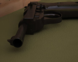 Walther P38 3D-Modell