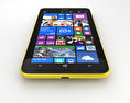 Nokia Lumia 1320 黄色 3D模型