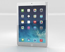 Apple iPad Air Silver WiFi 3D model