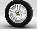 Chevrolet Aveo Wheel 15 inch 002 3d model