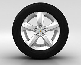 Chevrolet Cruze Wheel 16 inch 002 3D model