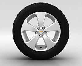 Chevrolet Cruze Wheel 17 inch 001 3D model