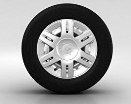 Chevrolet Lacetti Wheel 14 inch 001 3D model