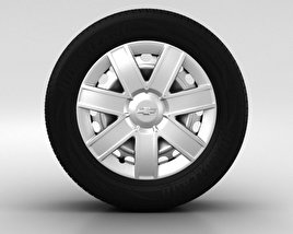 Chevrolet Lacetti Wheel 15 inch 001 3D model