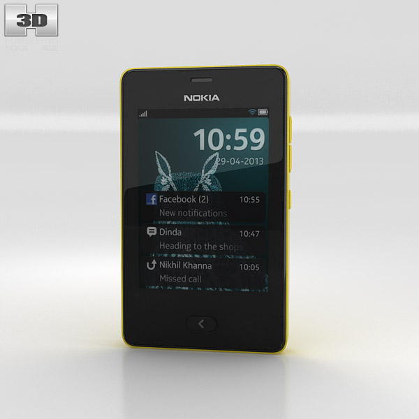 Nokia Asha 501 3D model