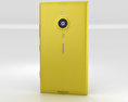 Nokia Lumia 1520 Amarelo Modelo 3d