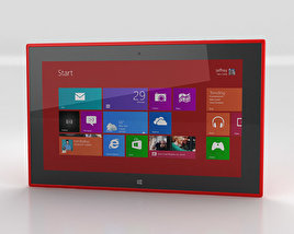 Nokia Lumia 2520 Red 3D model