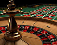 Mesa de ruleta de casino Modelo 3D