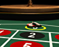 Table de roulette de casino Modèle 3d