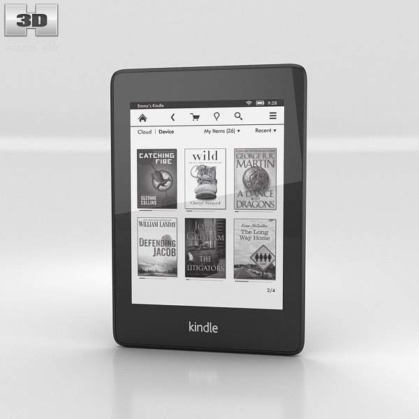 Amazon Kindle Paperwhite (2013) 3D модель
