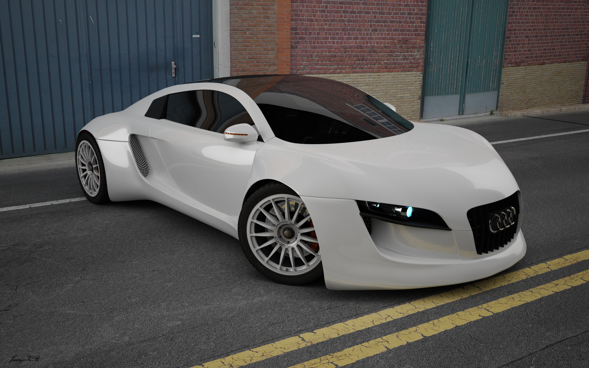 Audi RSQR concept 3d art