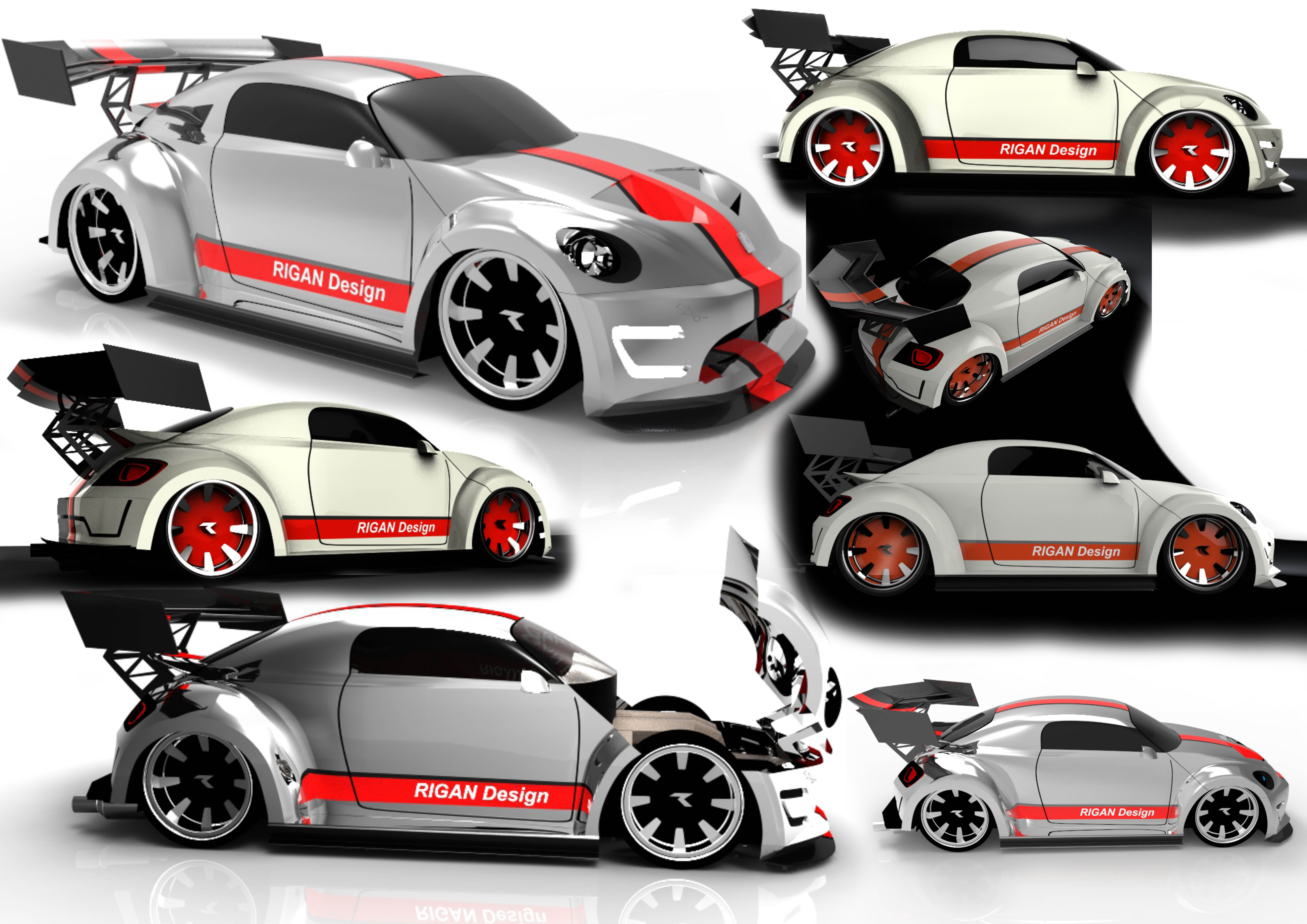 Concept car - Beetle RT 3d art