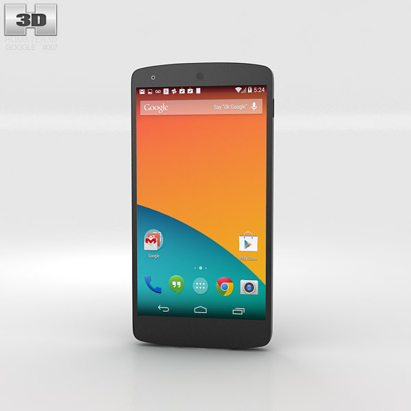 Google Nexus 5 3d model