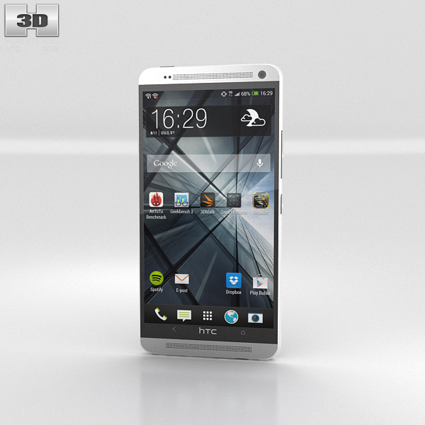 HTC One Max 3D модель