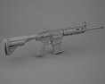 Heckler & Koch HK417 3D 모델 