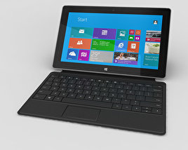 Microsoft Surface 2 with Type Cover Modelo 3d