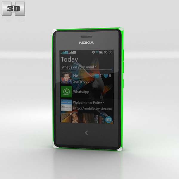 Nokia Asha 503 3D model