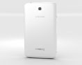 Samsung Galaxy Tab 3G 3 7-inch 白い 3Dモデル
