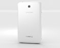 Samsung Galaxy Tab 3 7-inch Weiß 3D-Modell