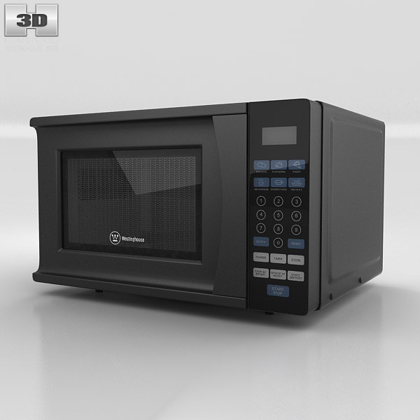 Microwave Oven Westinghouse WCM770B 3D model